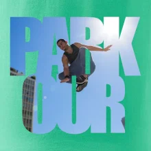 Parkour nápis nebo