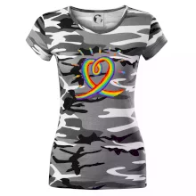 Srdce pride dúha kreslená Srdce pride dúha kreslená