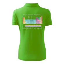 I wear this shirt periodically but only when I'm in my element I wear this shirt periodically but only when I'm in my element