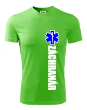 Nápis Záchranár + hviezda