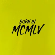 Born in - Rímske číslo 1955