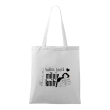 Čiernobiela holka, ktorá miluje knihy - holka - Vaše meno