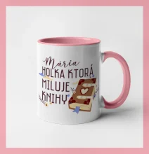 Kniha - Holka, ktorá miluje knihy  - Vaše meno
