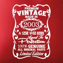 Vintage Etiketa - 2003