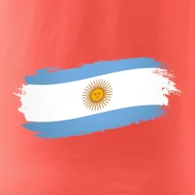 Argentína vlajka obhrýzaná