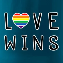 Love wins nápis