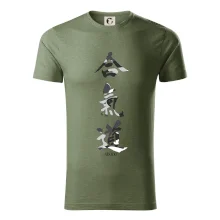 Aikidó maskáčový nápis Aikidó maskáčový nápis