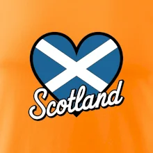 Scotland Srdce s vlajkou