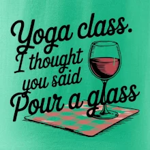 Yoga class Vine
