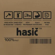 Čiarový kód - Hasič / hasička