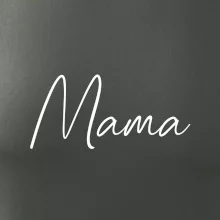 Nápis písací na prsiach - mama