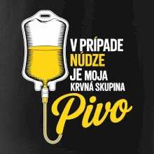 V prípade núdze je moja krvná skupina pivo V prípade núdze je moja krvná skupina pivo