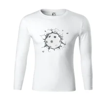 Florbal lopta v triku Florbal lopta v triku