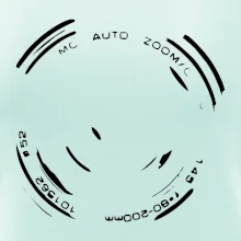 Foto objektív obrys