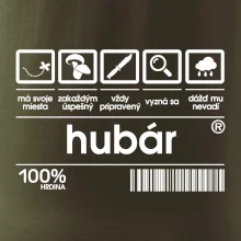 Čiarový kód - Hubár