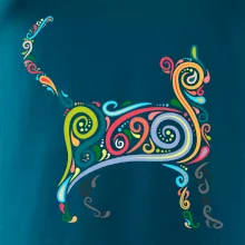 Mačka farebné krivky