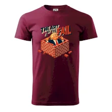 Donald Trump zazděný ve vlastní zdi