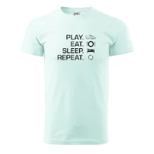 Play Eat Sleep Repeat fotbal Play Eat Sleep Repeat fotbal