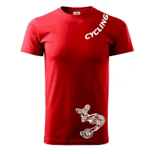 Cycling nápis šikmo