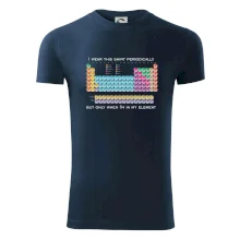 I wear this shirt periodically but only when I'm in my element I wear this shirt periodically but only when I'm in my element