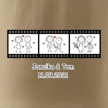 Svadobný deň - váš nápis (Hana-creative)