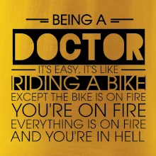 Being a doctor - bike