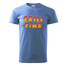 Grill King ohnivý nápis