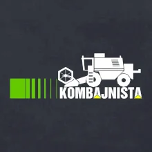 Kombajnista zelená a žltá