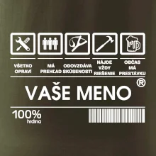 Vaše meno - čiarový kód