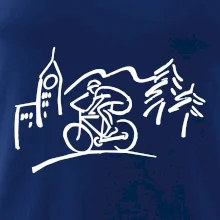 Cyklista na výlete