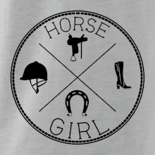 Horse Girl kruh Horse Girl kruh
