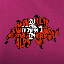 Mapy - názvy miest - Švajčiarsko