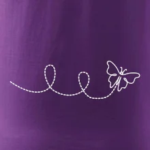 Dráha letu motýľa - slučka