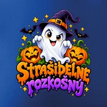Strašidelne rozkošný duch s tekvicami