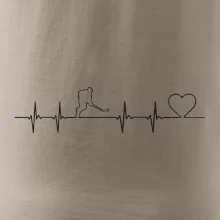 Hokejový hráč EKG