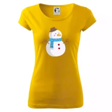 Snehuliak so šálom Snehuliak so šálom