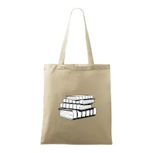 Knihy čiernobiele na sebe