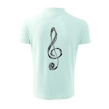 Husľový kľúč kreslený