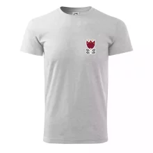 Folklór na prsníku kvetina štvorlistá