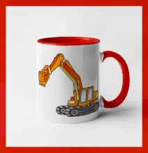 Bager bez nápisu oranžový