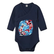 Yin & Yang Koi kapor - červený Yin & Yang Koi kapor - červený