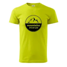 Mountains it's my life