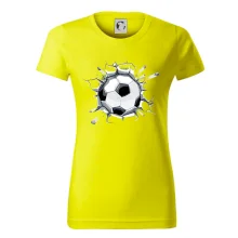 Futbalová lopta v triku Futbalová lopta v triku