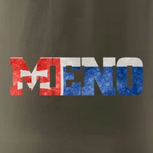 Slovenská vlajka - Váš nápis