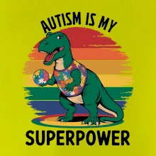 Dinousarus a puzzle  Autism is my superpower