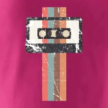 Retro kazeta - pruhy Retro kazeta - pruhy