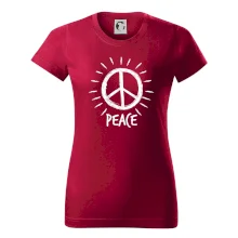 Peace symbol čiernobiely