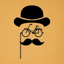 Mustache bicykel