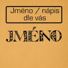 Folklór - meno - nápis