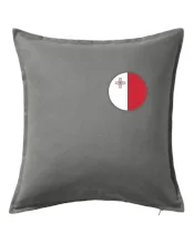 Vlajka Malta guľatá na prsník